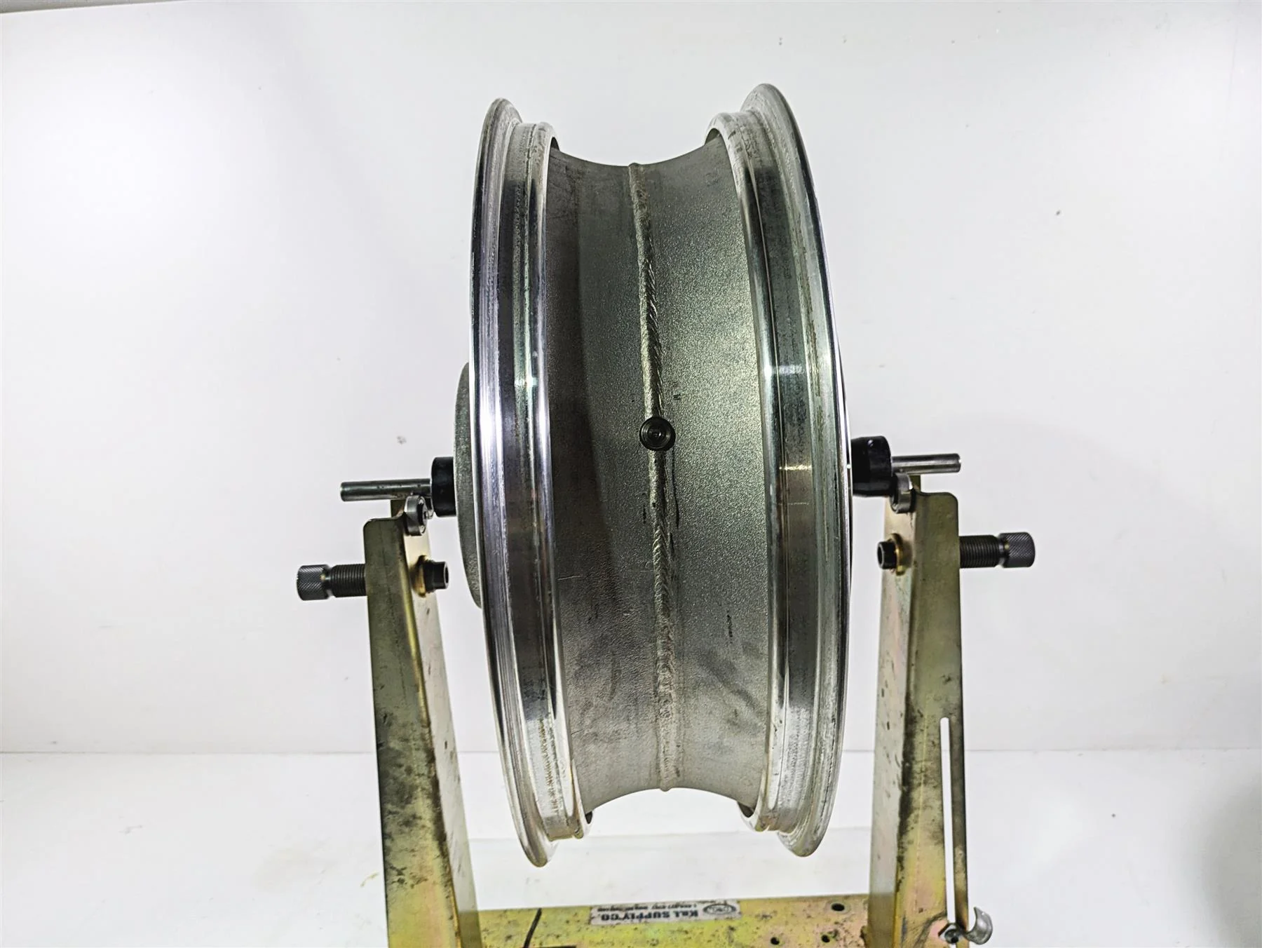 2006 Harley VRSCR Street V-Rod 10 Spoke Rear Wheel Rim 18x5.5 41225-05 - Image 4