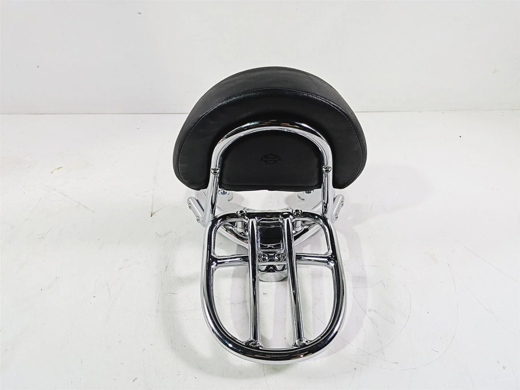 2006 Harley VRSCR Street V-Rod Chrome Sissy Bar Luggage Rack 51156-06 - Image 3