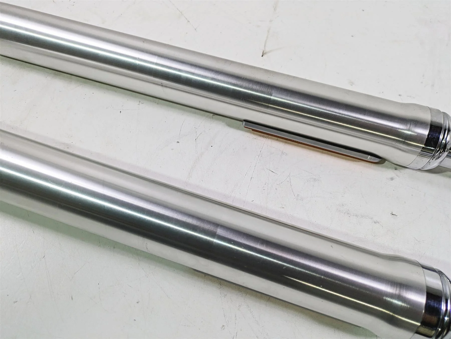 2006 Harley VRSCR Street V-Rod Front Fork Leg Set Straight 46774-06 46775-06 - Image 10