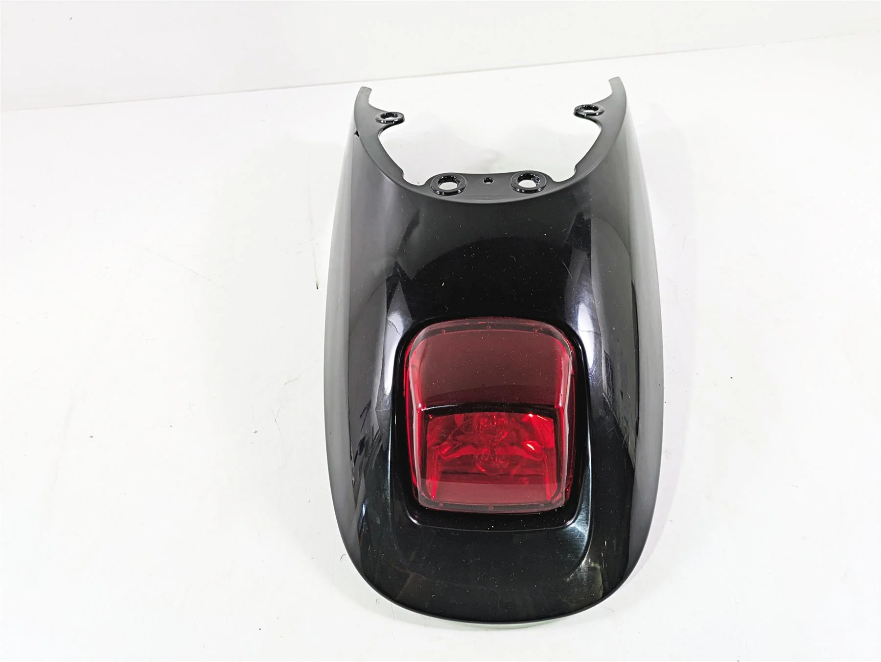 2006 Harley VRSCR Street V-Rod Rear Fender Vivid Black 59376-06 - Image 4