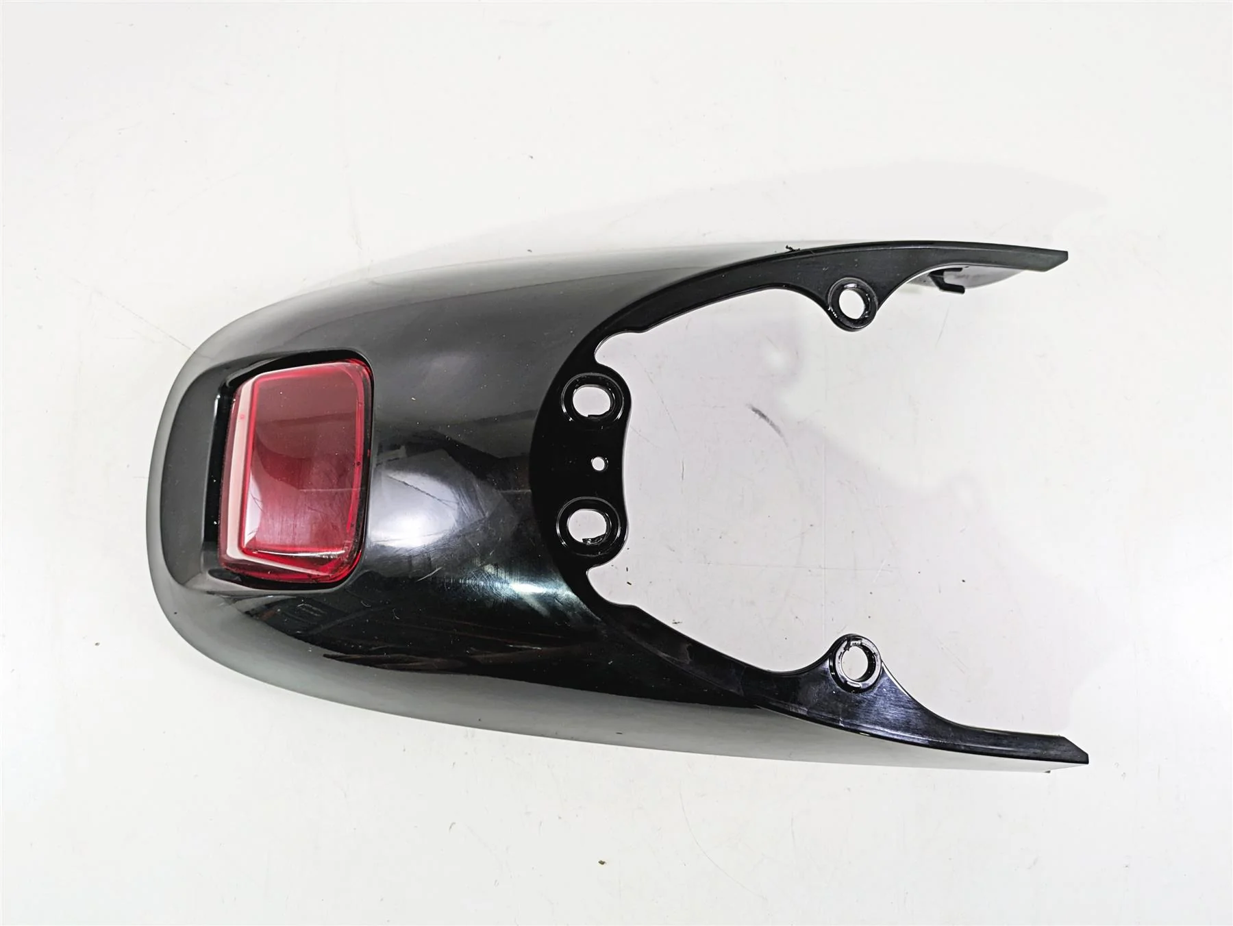 2006 Harley VRSCR Street V-Rod Rear Fender Vivid Black 59376-06 - Image 5