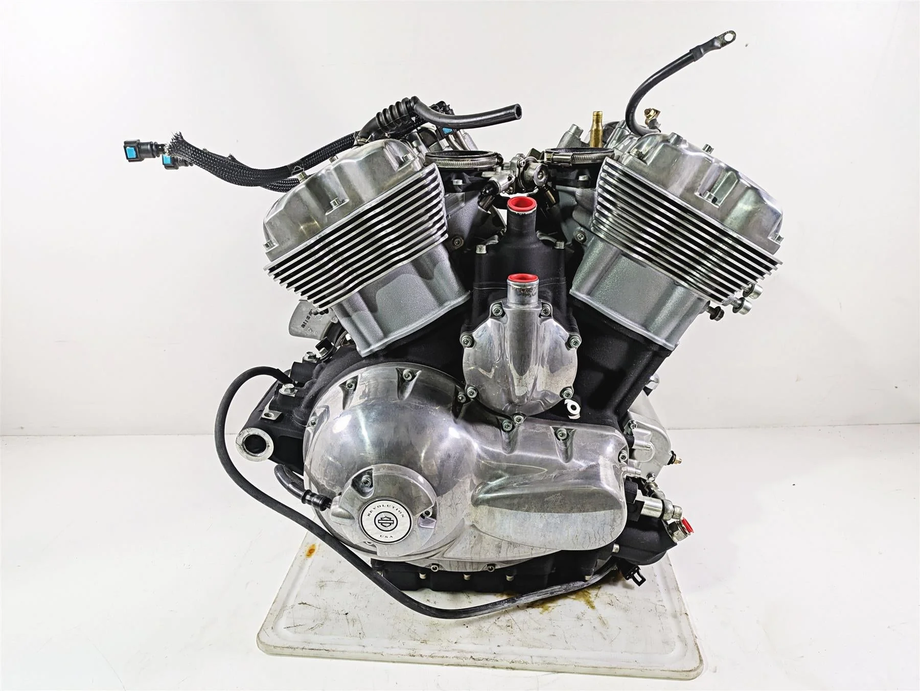 2006 Harley VRSCR Street V-Rod Running Engine Motor 10K Only -Video 19535-06KB - Image 4