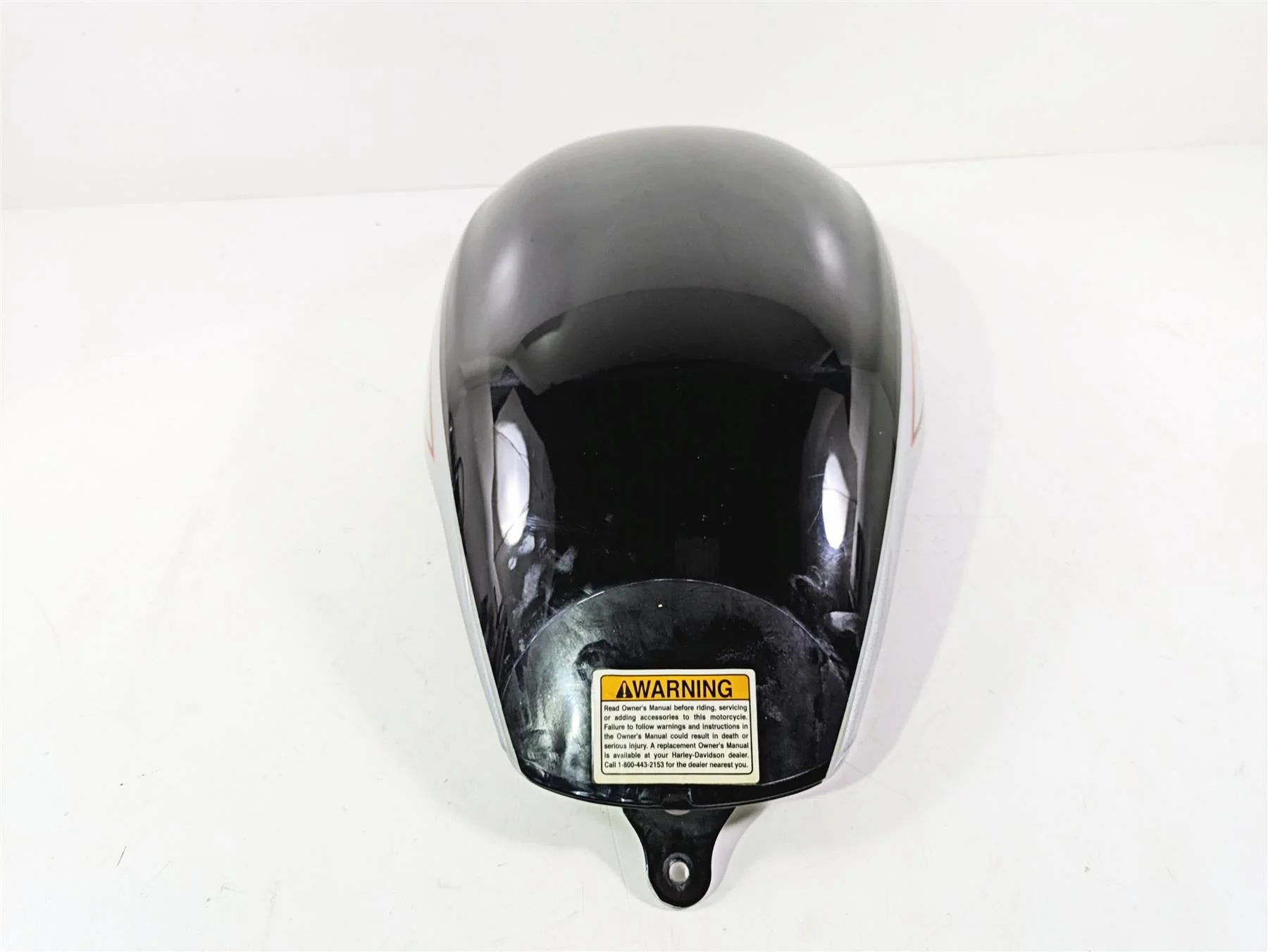2006 Harley VRSCR Street V-Rod Upper Tank Airbox Cover Fairing 66126-06BKA - Image 7
