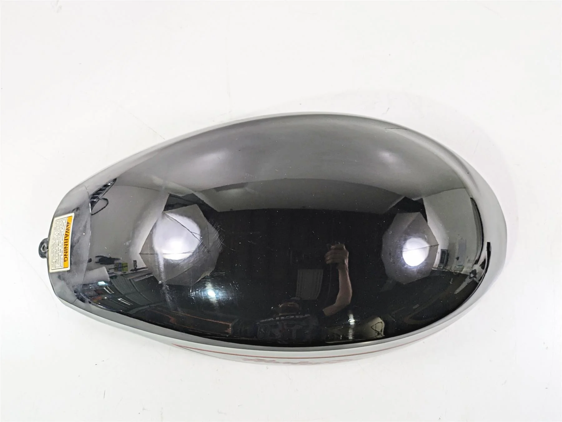2006 Harley VRSCR Street V-Rod Upper Tank Airbox Cover Fairing 66126-06BKA - Image 8
