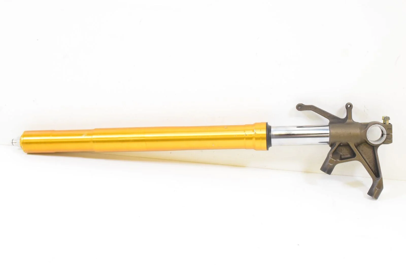 2006 Kawasaki ZX6R ZX636 Ninja Front Left Fork Leg -Straight -No Leaks 44075-009 - Image 2