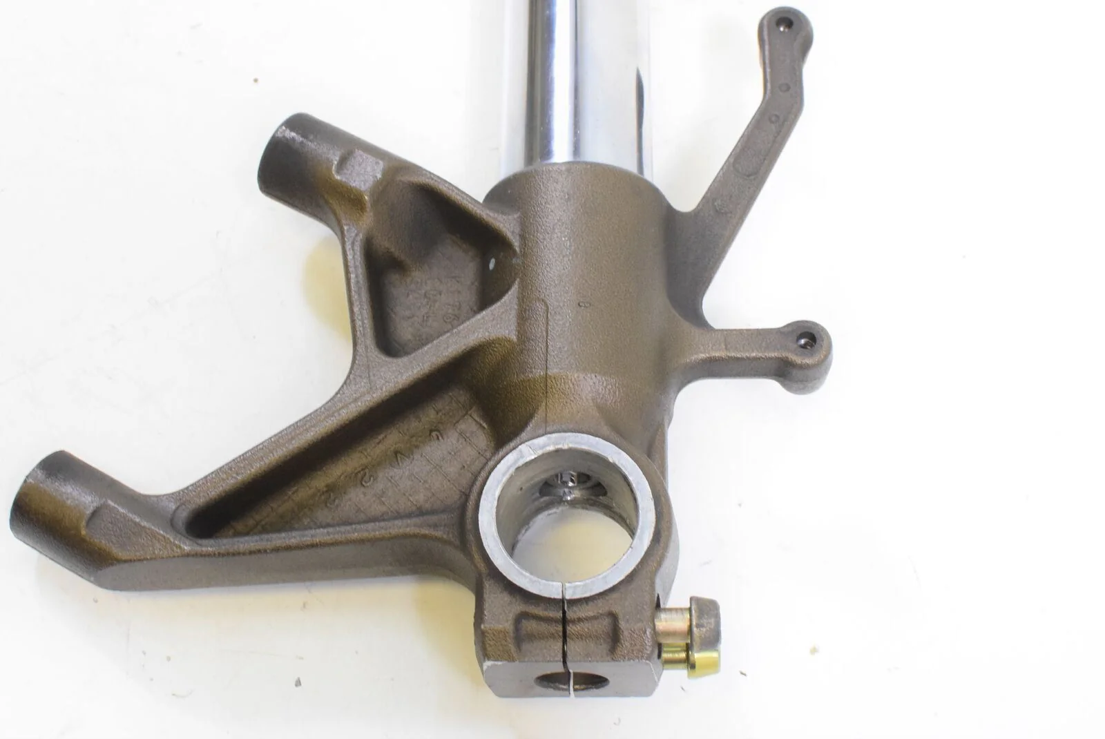 2006 Kawasaki ZX6R ZX636 Ninja Front Left Fork Leg -Straight -No Leaks 44075-009 - Image 3