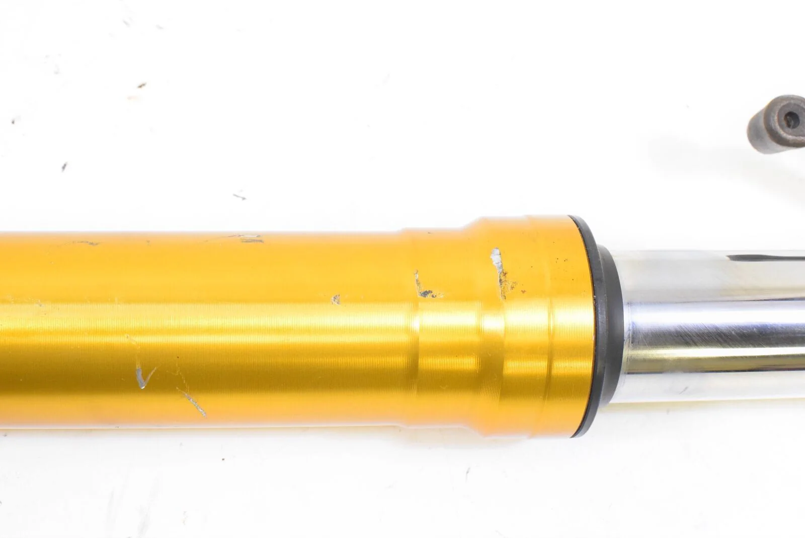 2006 Kawasaki ZX6R ZX636 Ninja Front Left Fork Leg -Straight -No Leaks 44075-009 - Image 5
