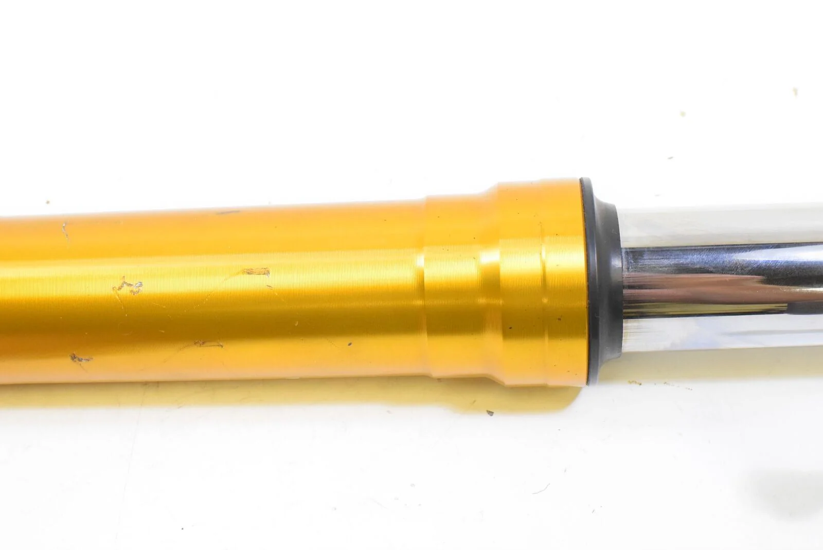 2006 Kawasaki ZX6R ZX636 Ninja Front Left Fork Leg -Straight -No Leaks 44075-009 - Image 9