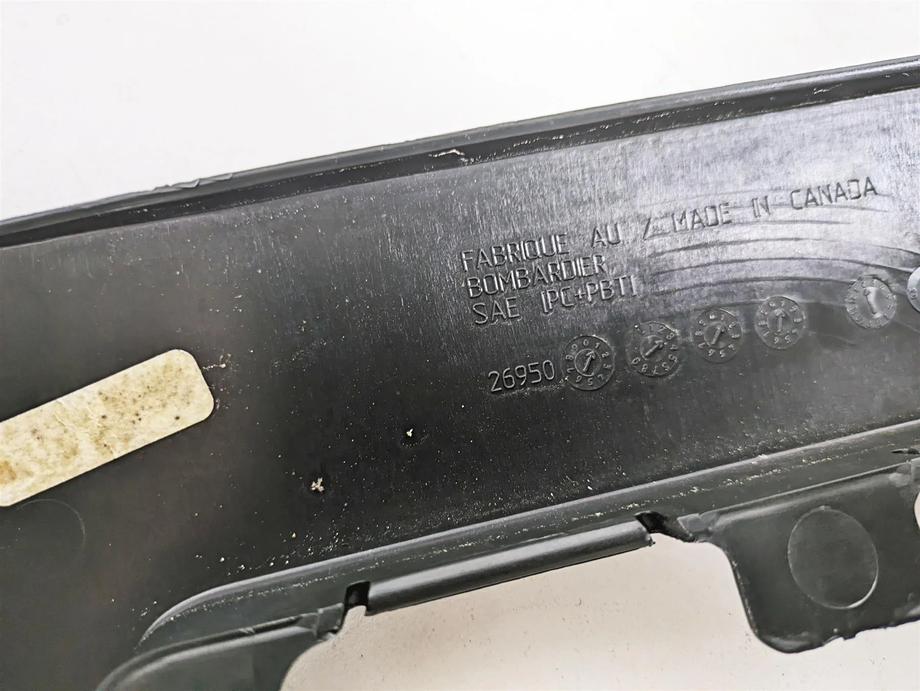 2006 Sea-Doo GTX Supercharged Lower Steering Glove Box Trim Cover Set 269501311 - Image 12