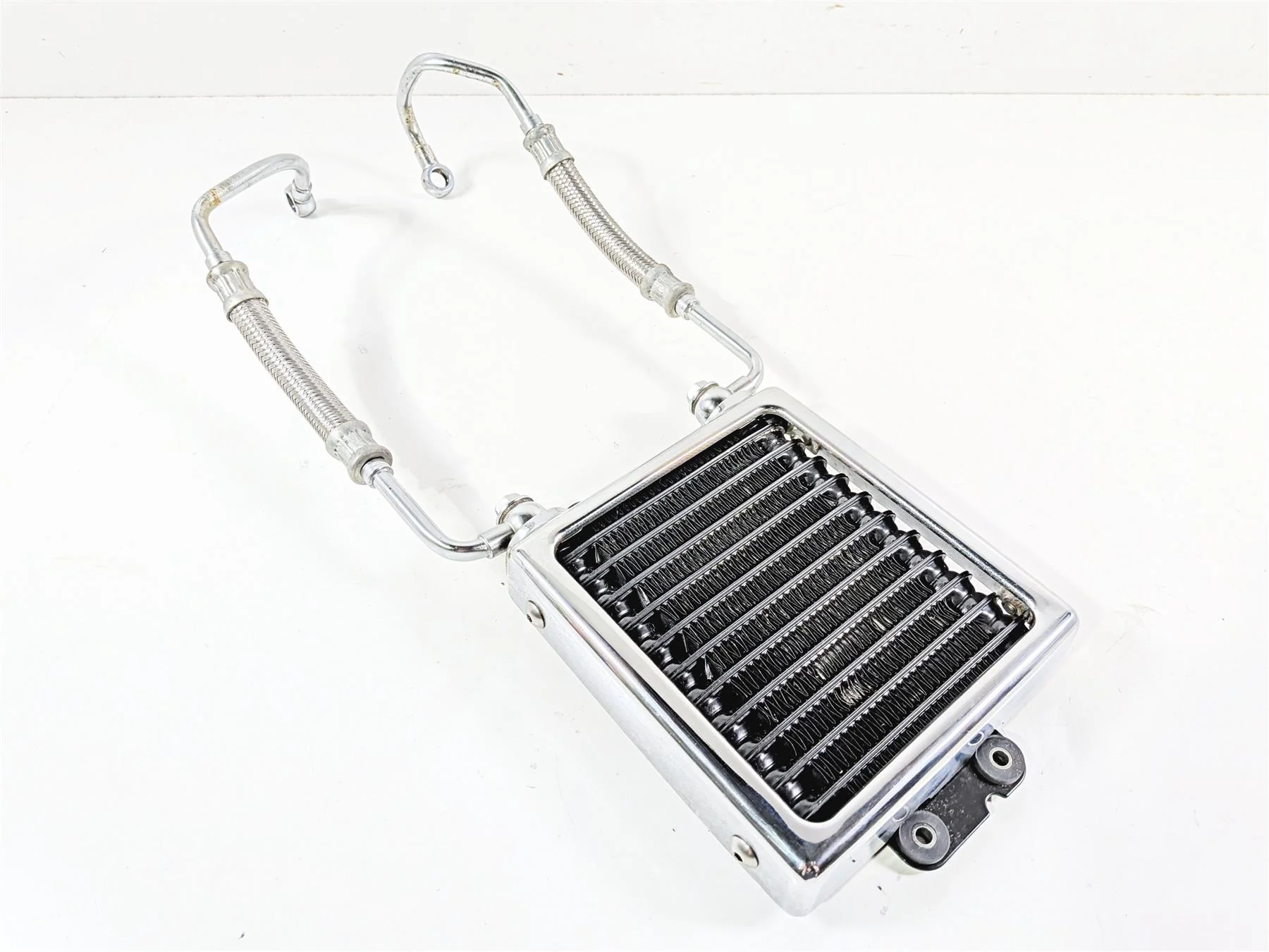 2006 Suzuki C90 VL1500T Boulevard Oil Cooler & Lines & Chrome Cover 16600-10F00