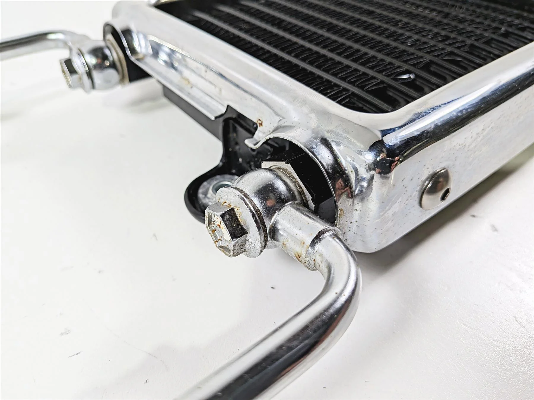 2006 Suzuki C90 VL1500T Boulevard Oil Cooler & Lines & Chrome Cover 16600-10F00 - Image 11