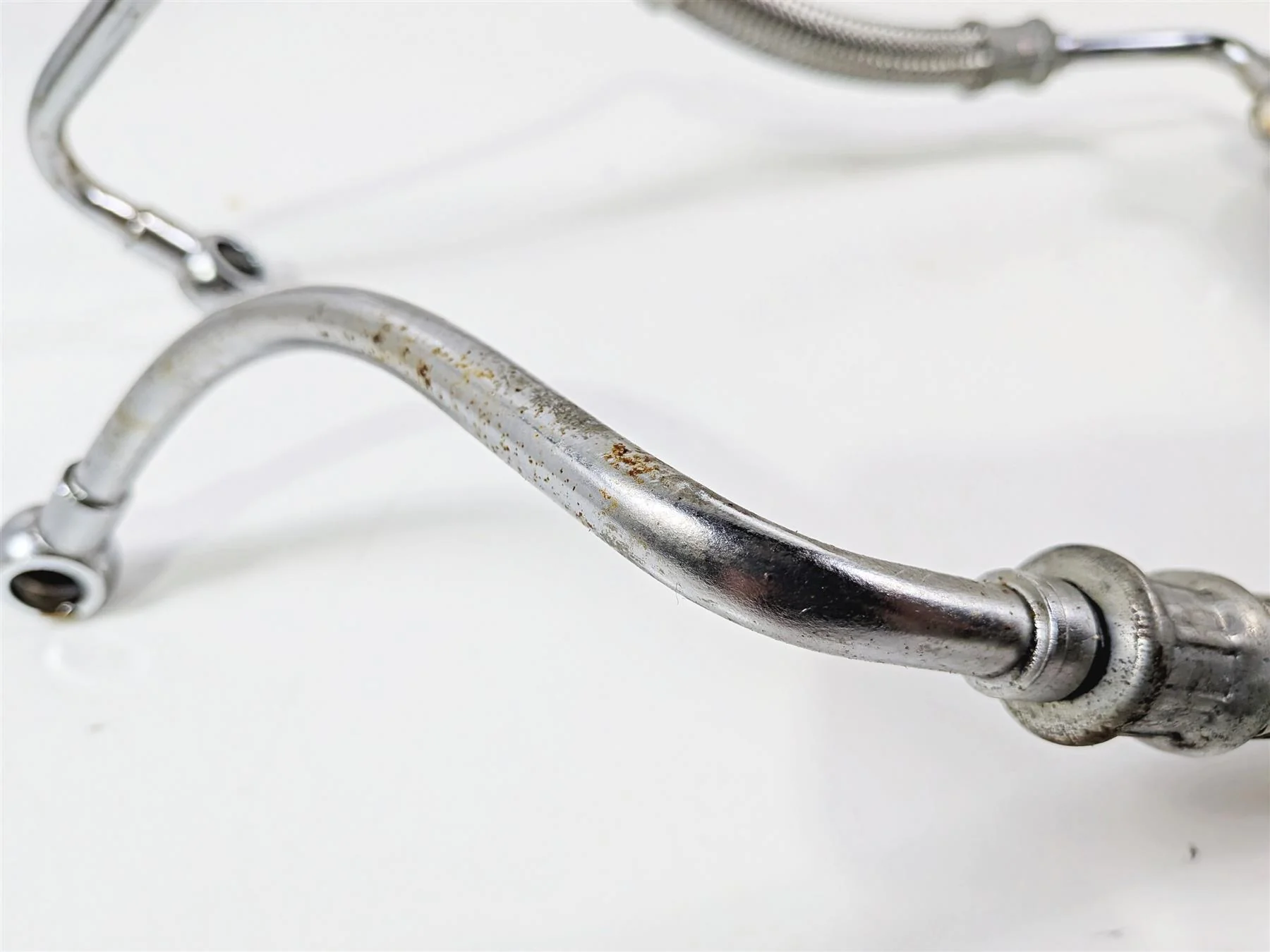 2006 Suzuki C90 VL1500T Boulevard Oil Cooler & Lines & Chrome Cover 16600-10F00 - Image 12