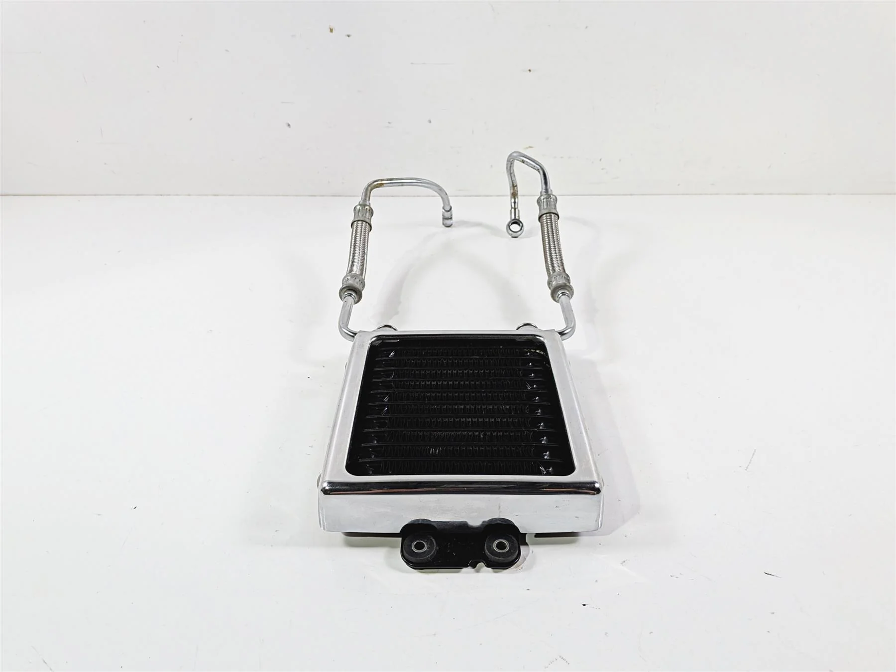 2006 Suzuki C90 VL1500T Boulevard Oil Cooler & Lines & Chrome Cover 16600-10F00 - Image 3