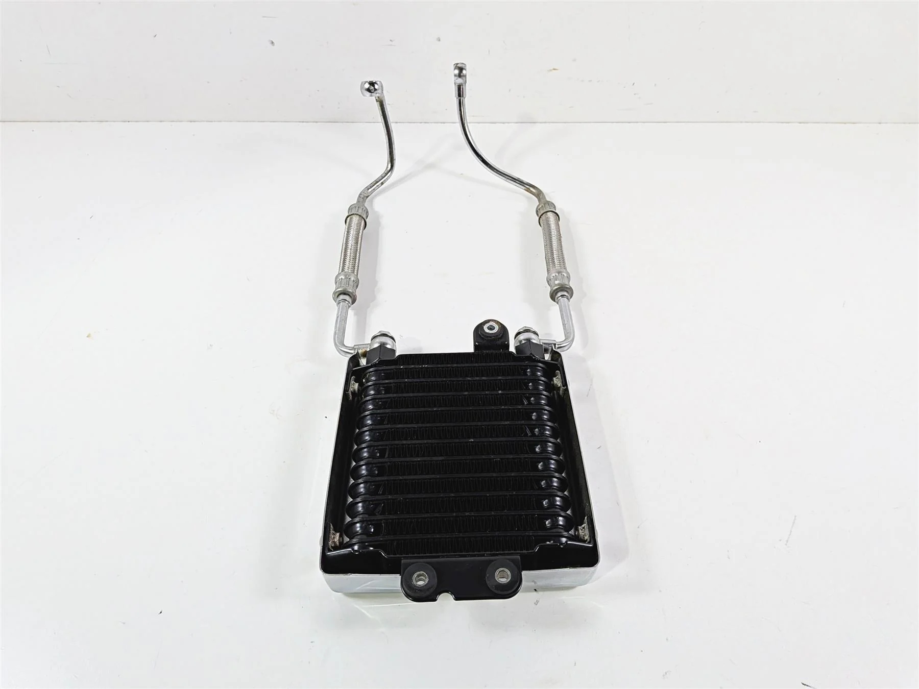 2006 Suzuki C90 VL1500T Boulevard Oil Cooler & Lines & Chrome Cover 16600-10F00 - Image 7