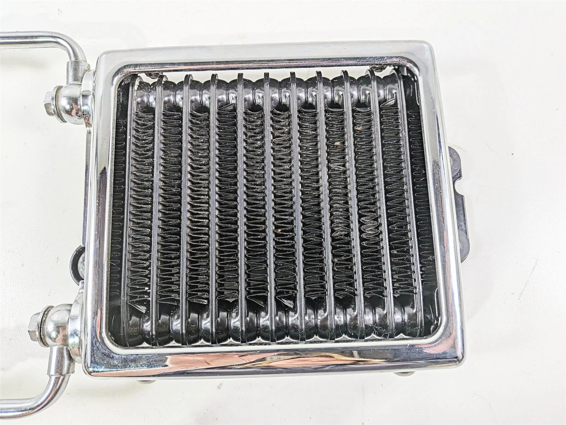 2006 Suzuki C90 VL1500T Boulevard Oil Cooler & Lines & Chrome Cover 16600-10F00 - Image 9