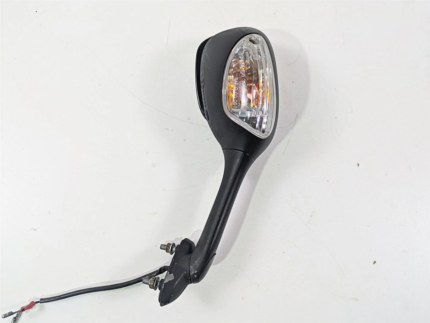 2006 Suzuki GSXR1000 K6 Right Mirror Blinker Turn Signal 56500-41G01 56500-41G03 - Image 2