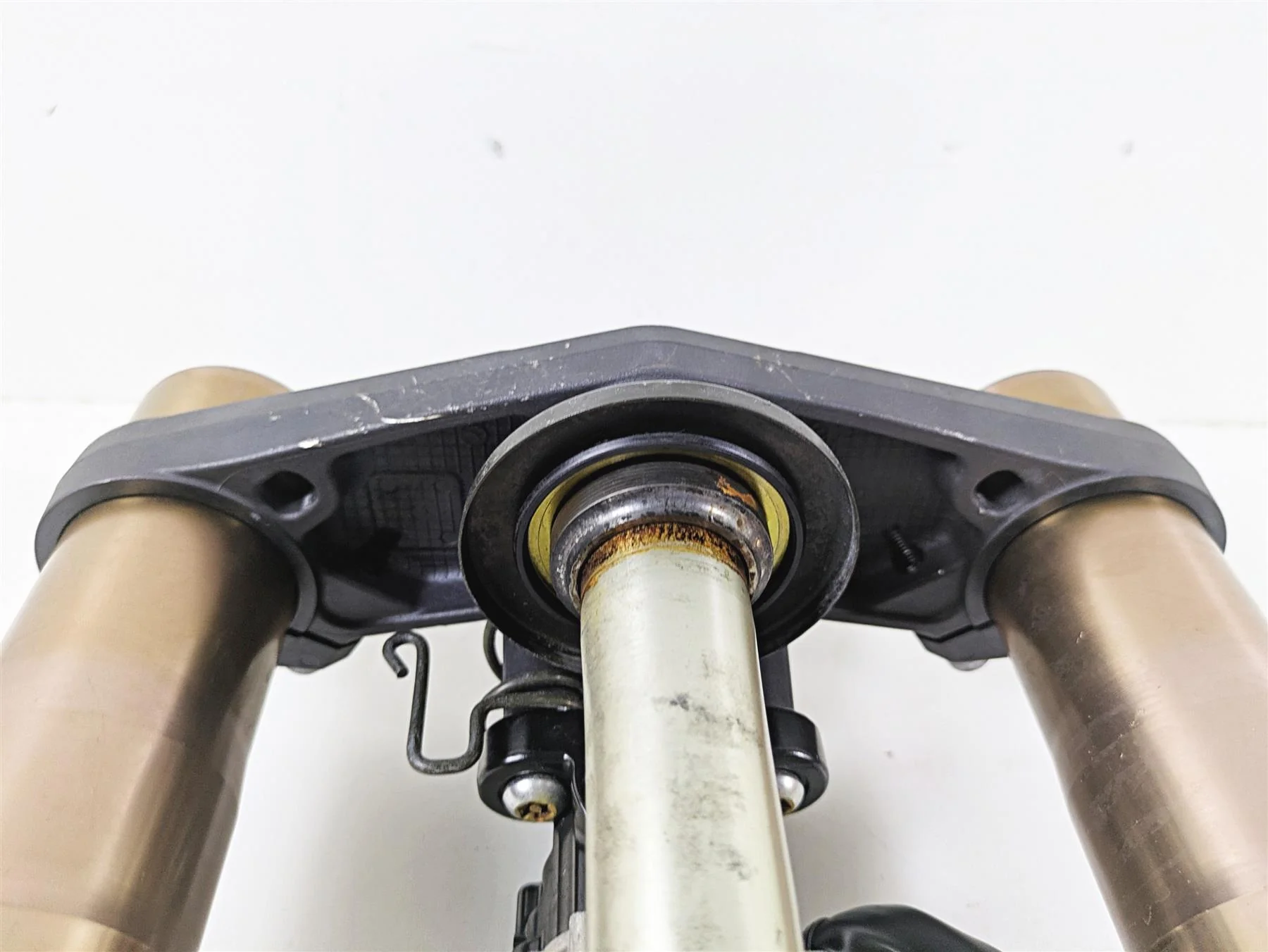 2006 Suzuki GSXR1000 K6 Straight Front Fork Triple Tree Damper Set 51103-41G20 - Image 9