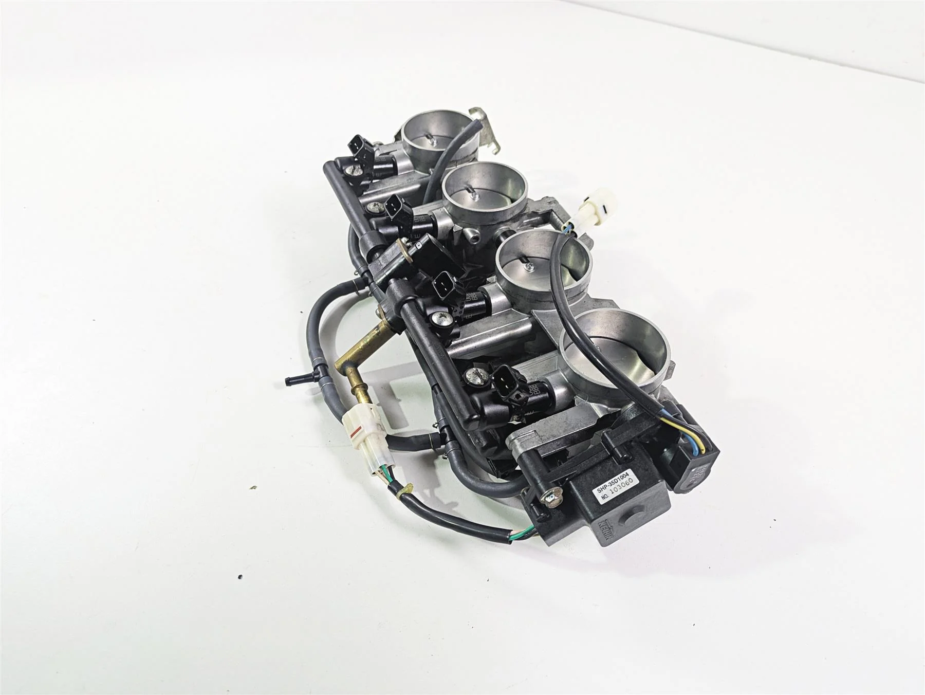 2006 Suzuki GSXR1000 K6 Throttle Body Bodies Keihin & Injectors 13405-41G00 - Image 12