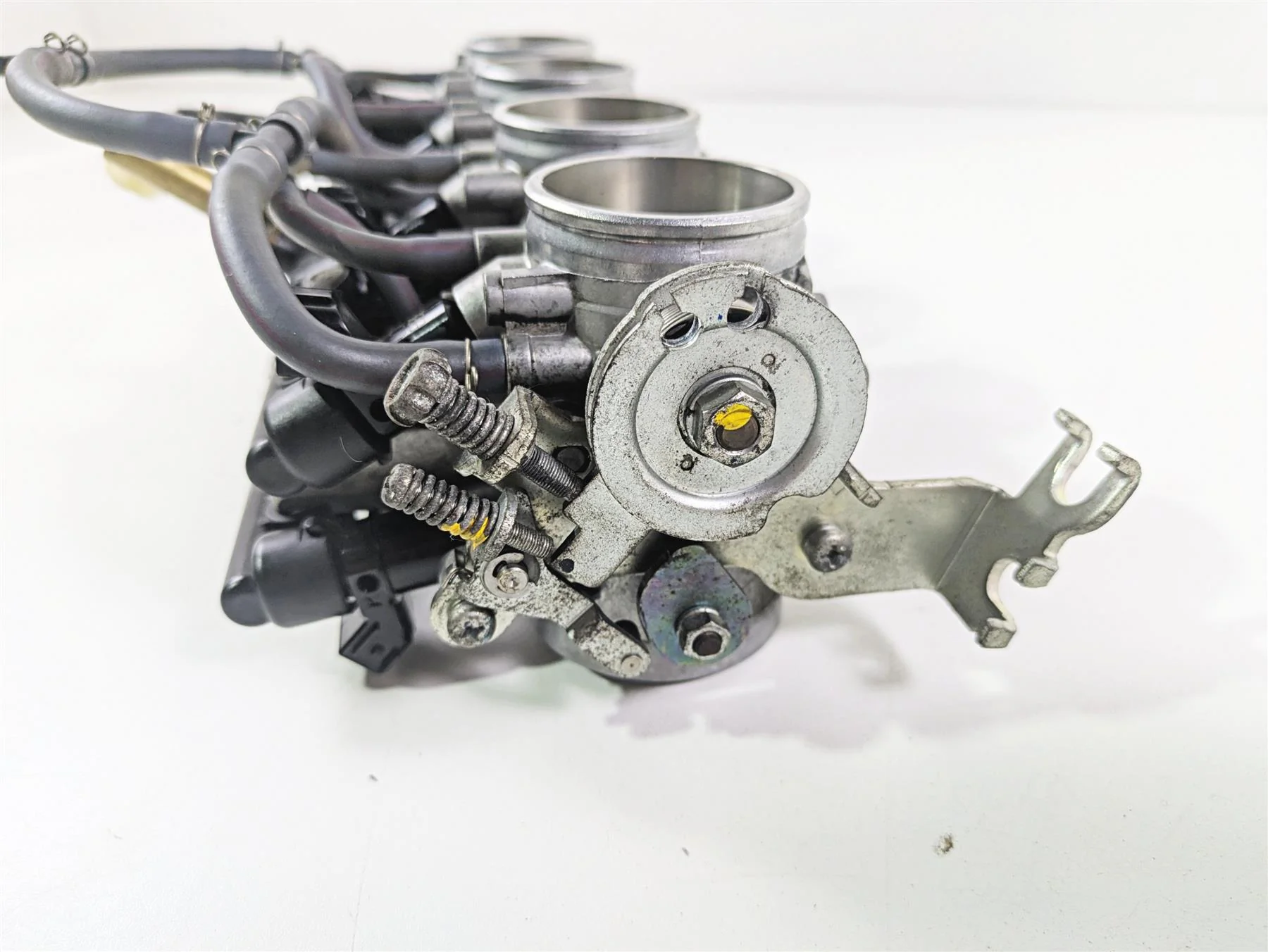 2006 Suzuki GSXR1000 K6 Throttle Body Bodies Keihin & Injectors 13405-41G00 - Image 7
