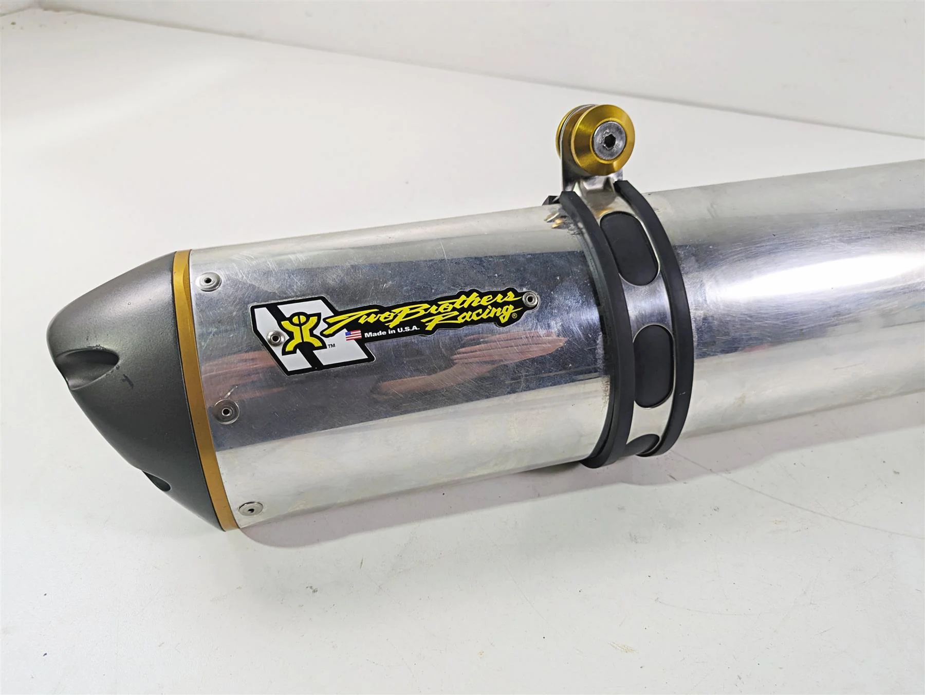 2006 Suzuki GSXR1000 K6 Two Brothers Racing Slip On Exhaust 005-1260406V N005-1260406V - Image 12