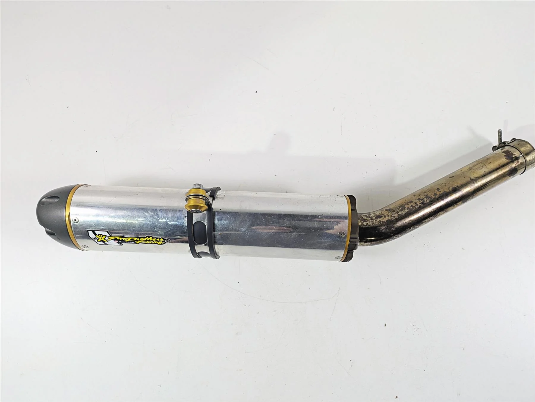 2006 Suzuki GSXR1000 K6 Two Brothers Racing Slip On Exhaust 005-1260406V N005-1260406V - Image 3