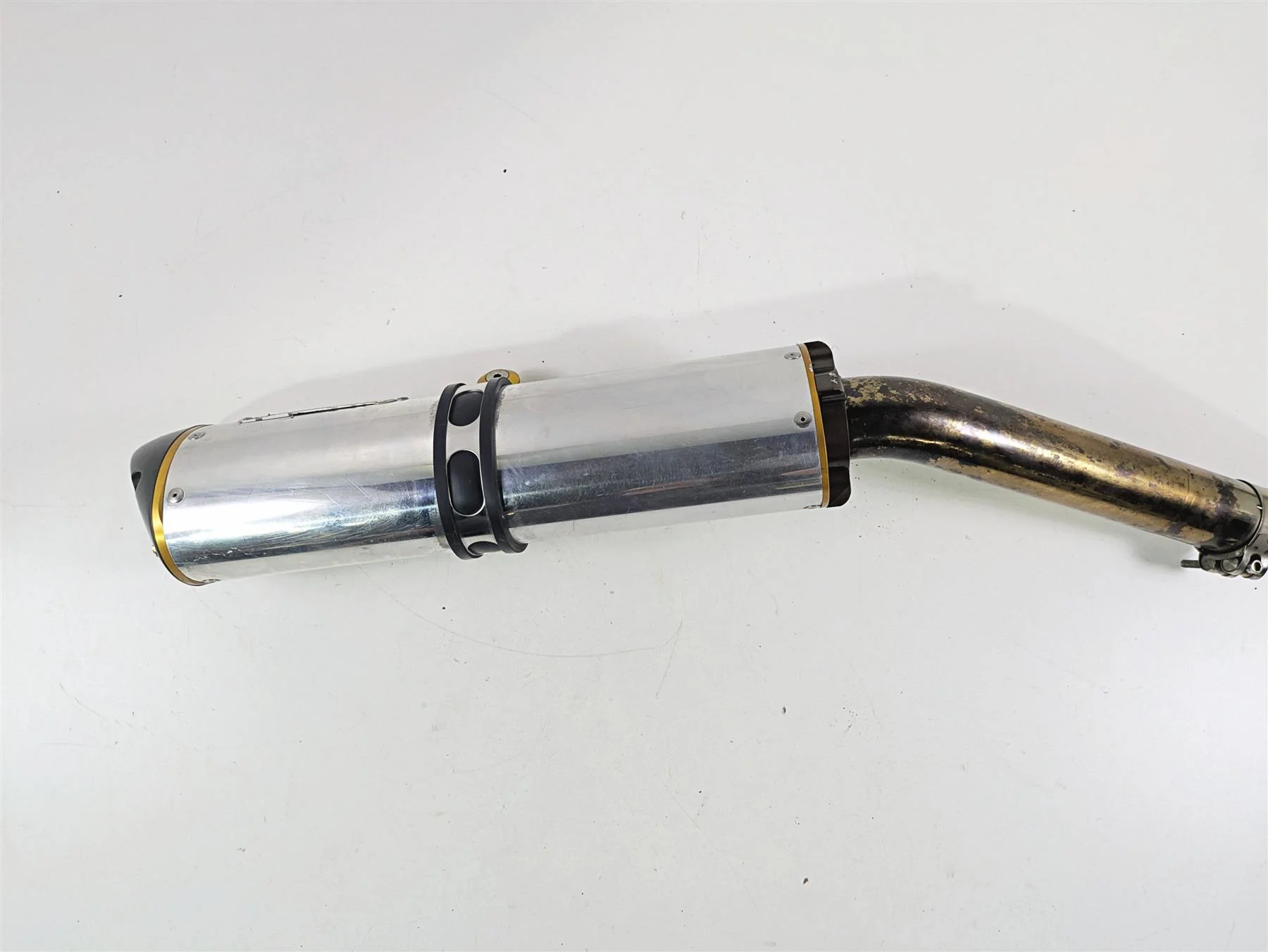 2006 Suzuki GSXR1000 K6 Two Brothers Racing Slip On Exhaust 005-1260406V N005-1260406V - Image 6