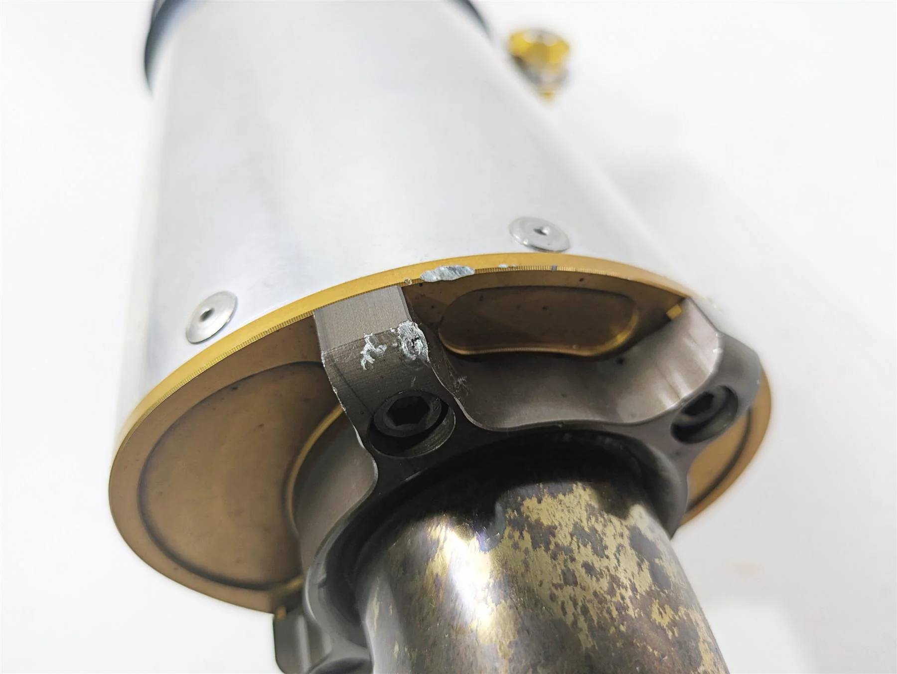 2006 Suzuki GSXR1000 K6 Two Brothers Racing Slip On Exhaust 005-1260406V N005-1260406V - Image 8