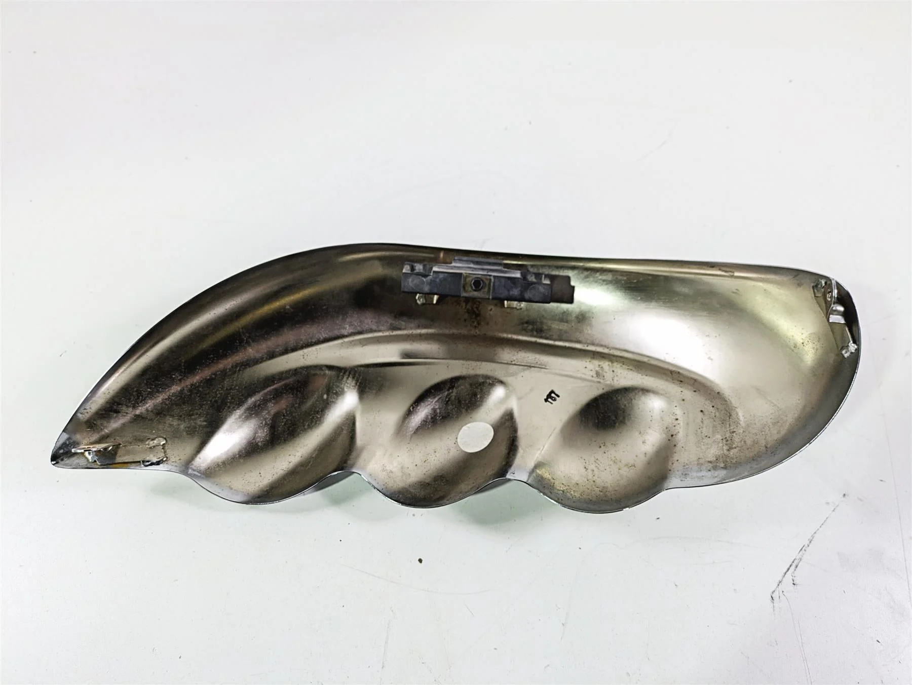 2006 Triumph Rocket 3 Air Inlet Side Chrome Cover Fairing T2202242 - Image 6