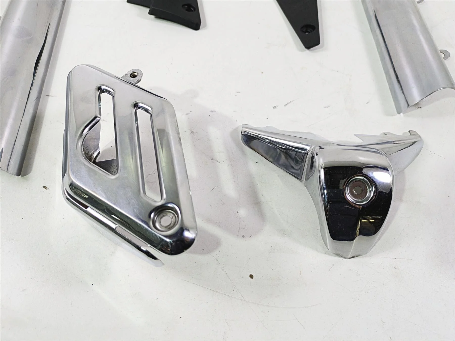 2006 Triumph Rocket 3 Chrome Cover & Infill Fairing Set - Image 5