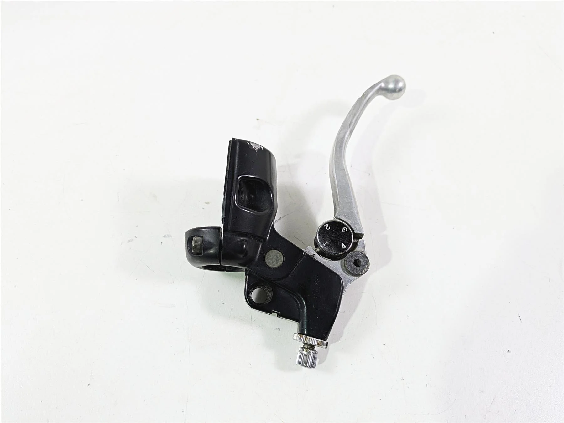 2006 Triumph Rocket 3 Clutch Perch Mount & Lever Small Rash T2043040 - Image 2