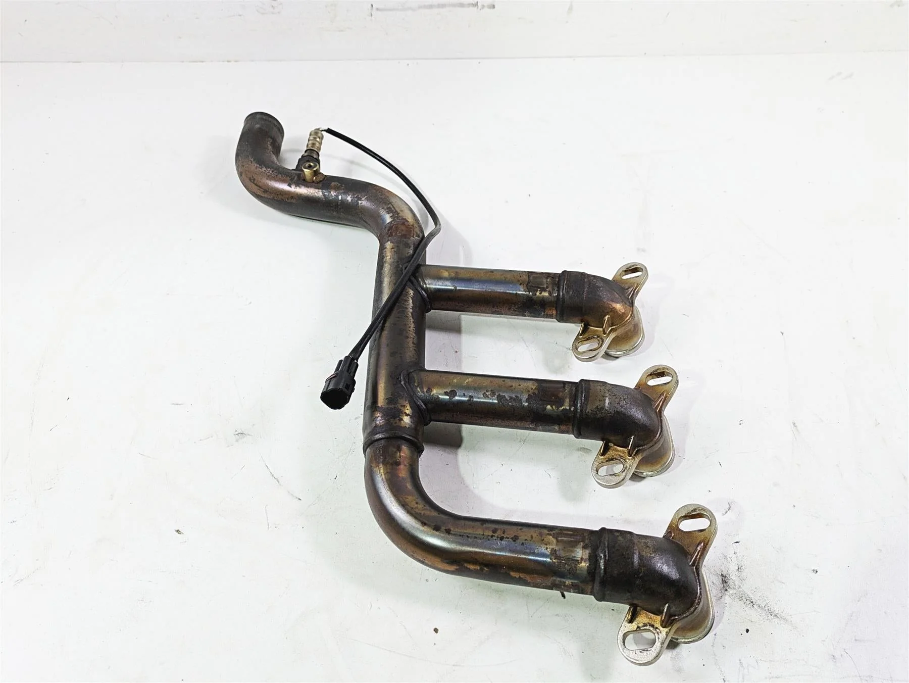 2006 Triumph Rocket 3 Exhaust Header Manifold Set T2208921 T2208928 - Image 2