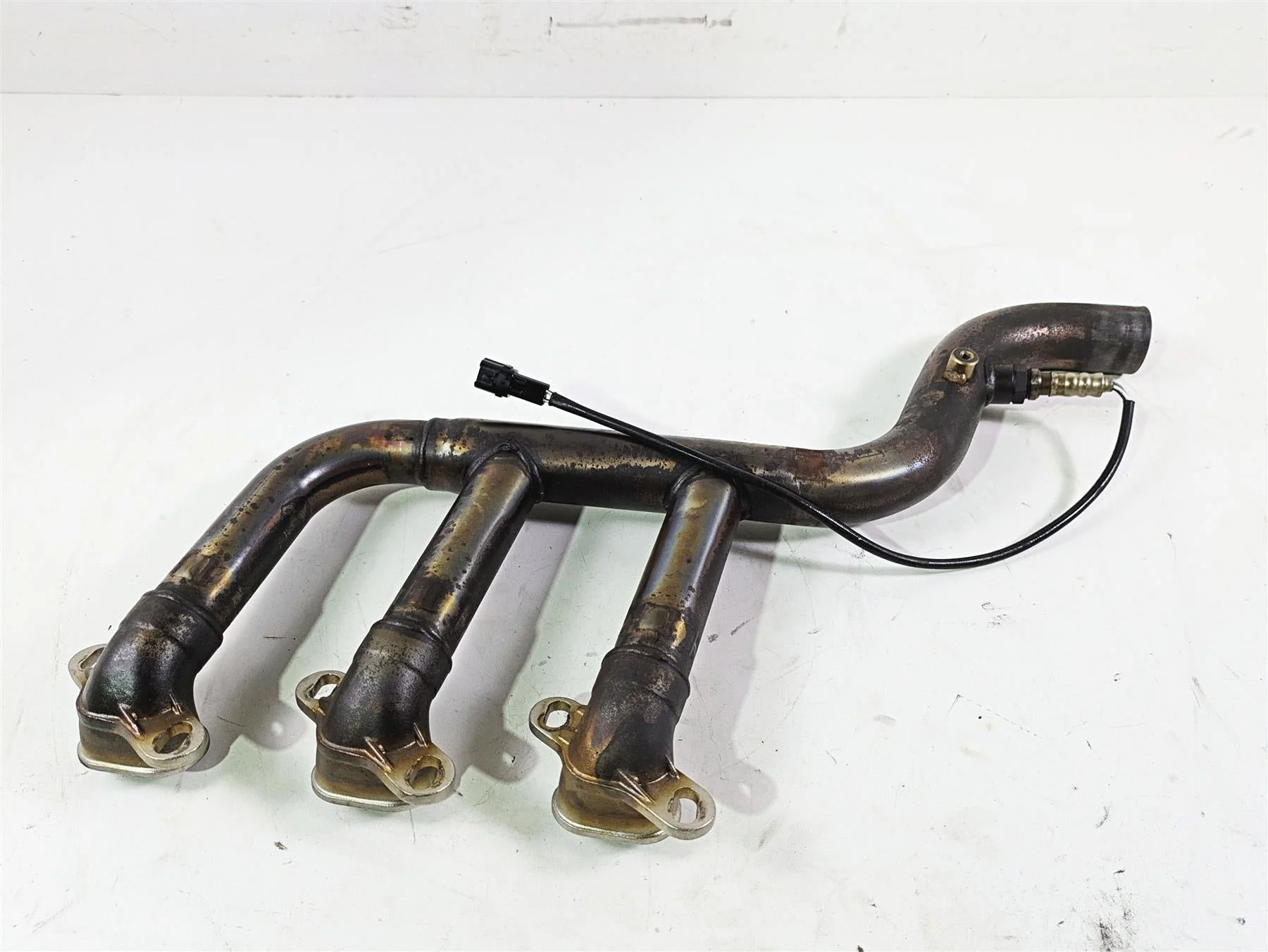 2006 Triumph Rocket 3 Exhaust Header Manifold Set T2208921 T2208928 - Image 3