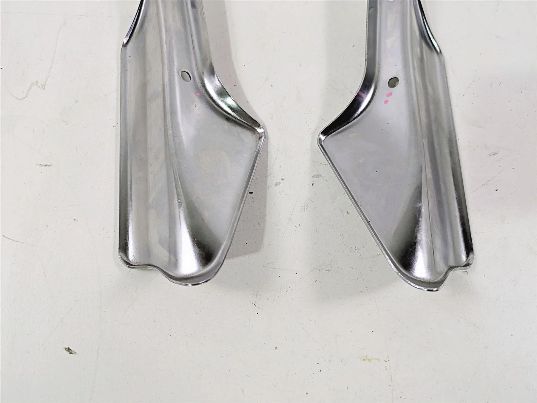 2006 Triumph Rocket 3 Front Fork Lower Cover Protector Set T2045512 T2045513 - Image 7