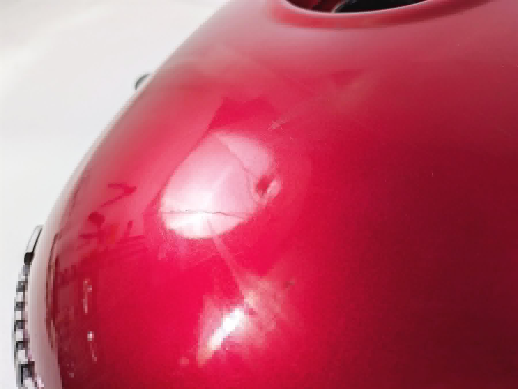 2006 Triumph Rocket 3 Fuel Gas Petrol Tank - Small Ding T2400621 - Image 6