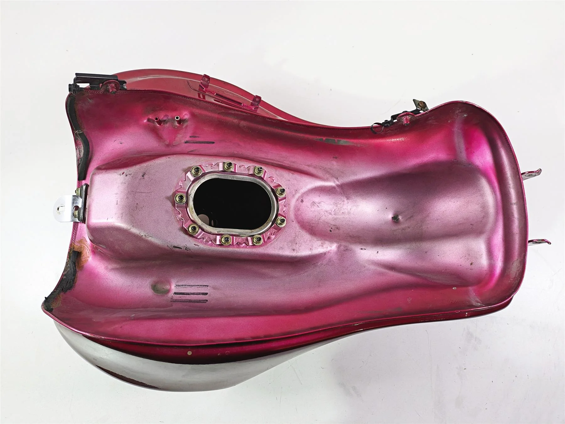 2006 Triumph Rocket 3 Fuel Gas Petrol Tank - Small Ding T2400621 - Image 7