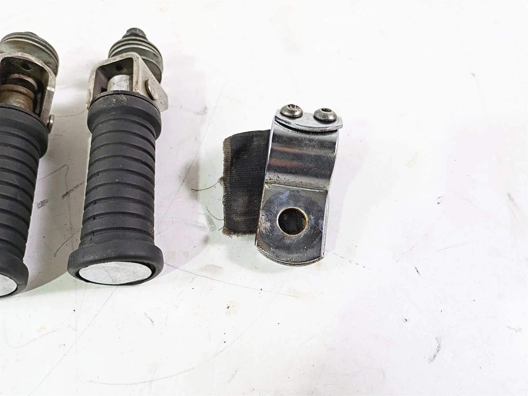 2006 Triumph Rocket 3 Highway Foot Peg Rest Set T2082510 - Image 12