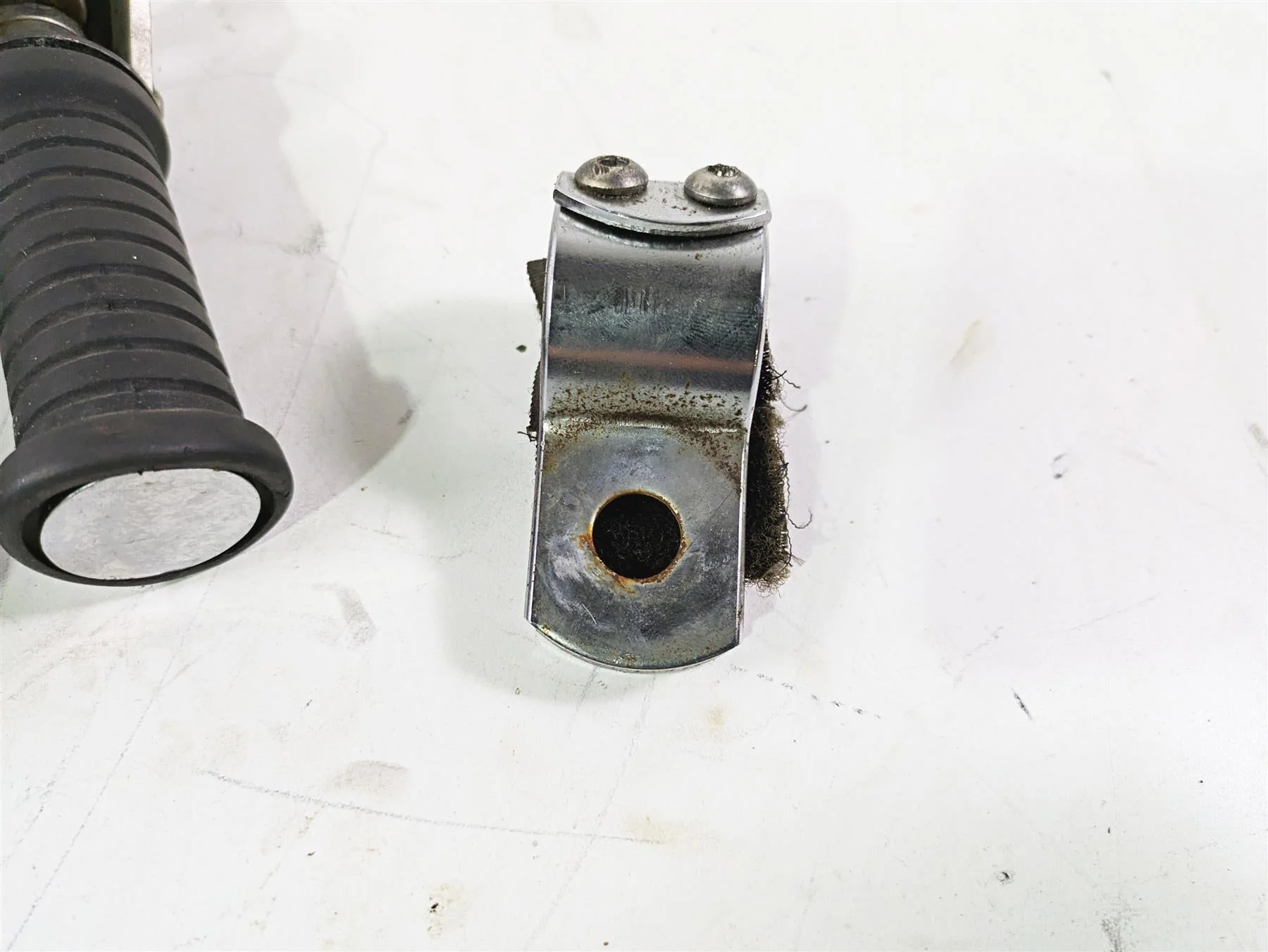 2006 Triumph Rocket 3 Highway Foot Peg Rest Set T2082510 - Image 5