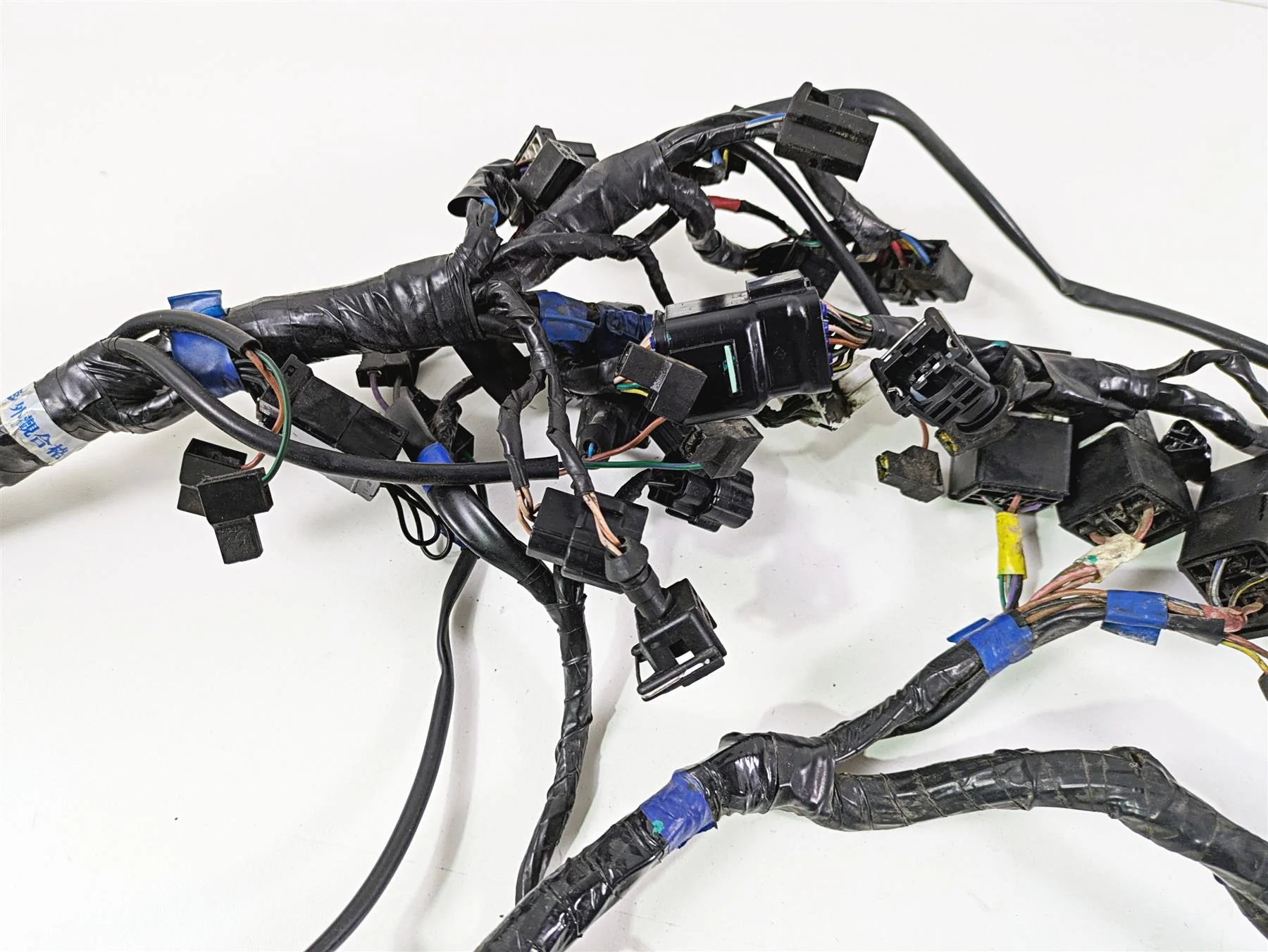2006 Triumph Rocket 3 Main & Sub Wiring Harness Loom - No Cuts T2502390 - Image 10