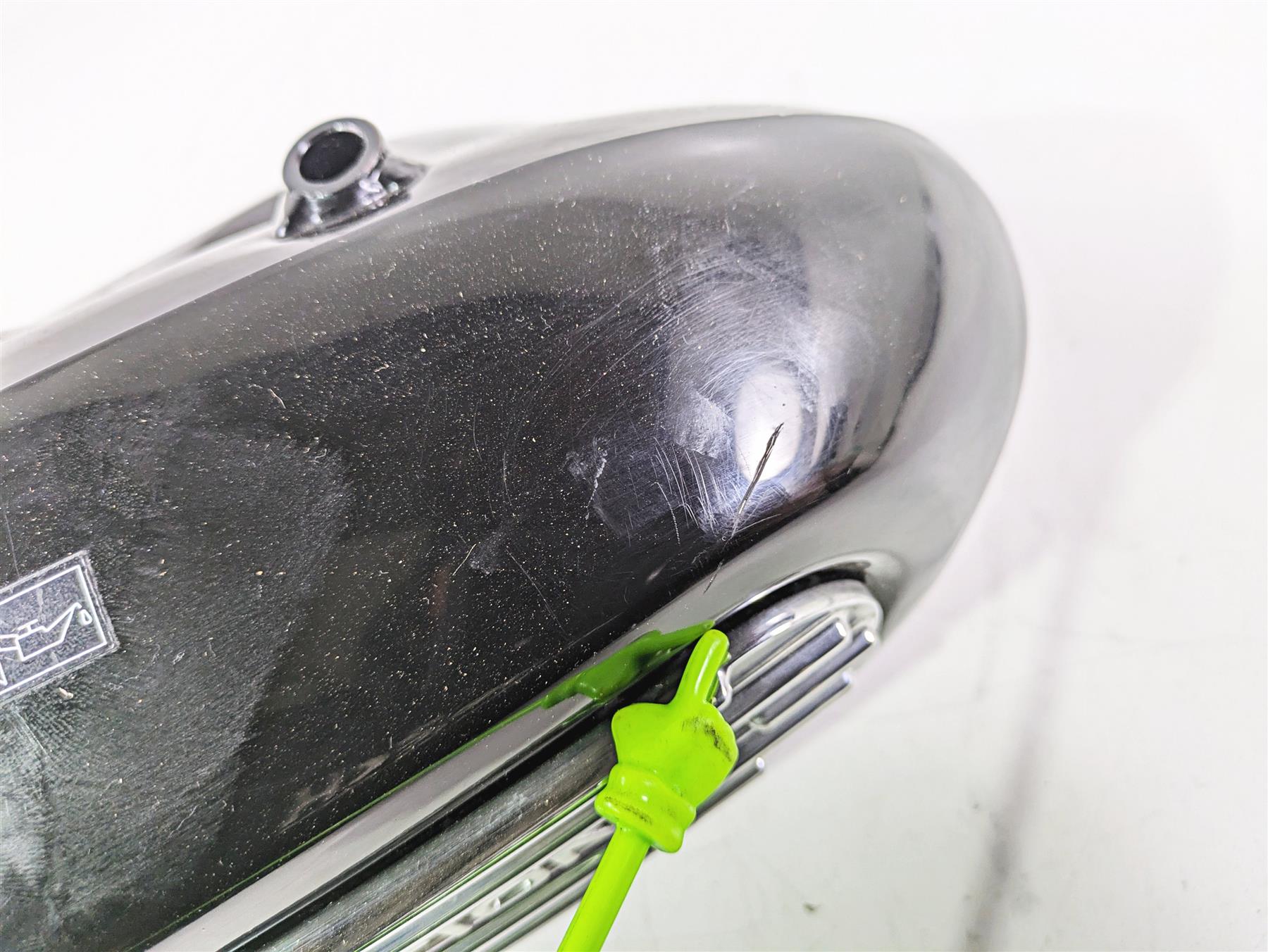 2006 Triumph Rocket 3 Side Oil Tank Reservoir & Lid T1210259 - Image 2