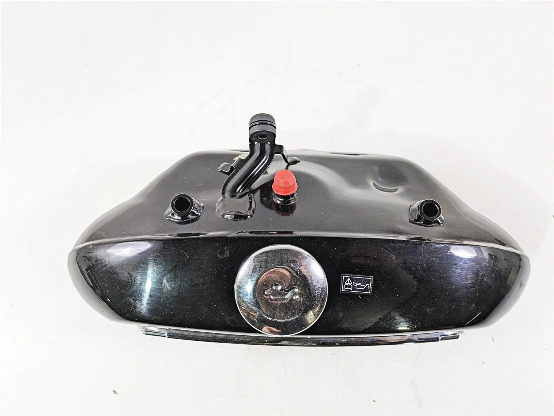 2006 Triumph Rocket 3 Side Oil Tank Reservoir & Lid T1210259 - Image 6