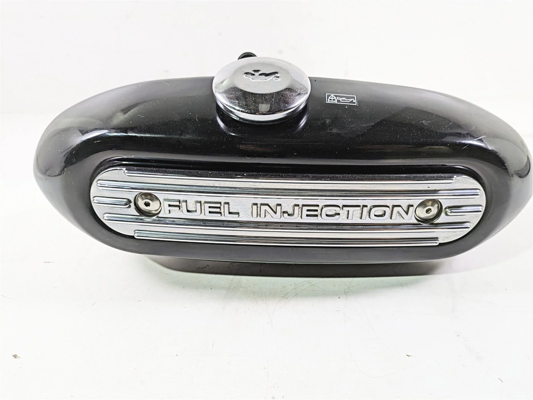 2006 Triumph Rocket 3 Side Oil Tank Reservoir & Lid T1210259 - Image 7