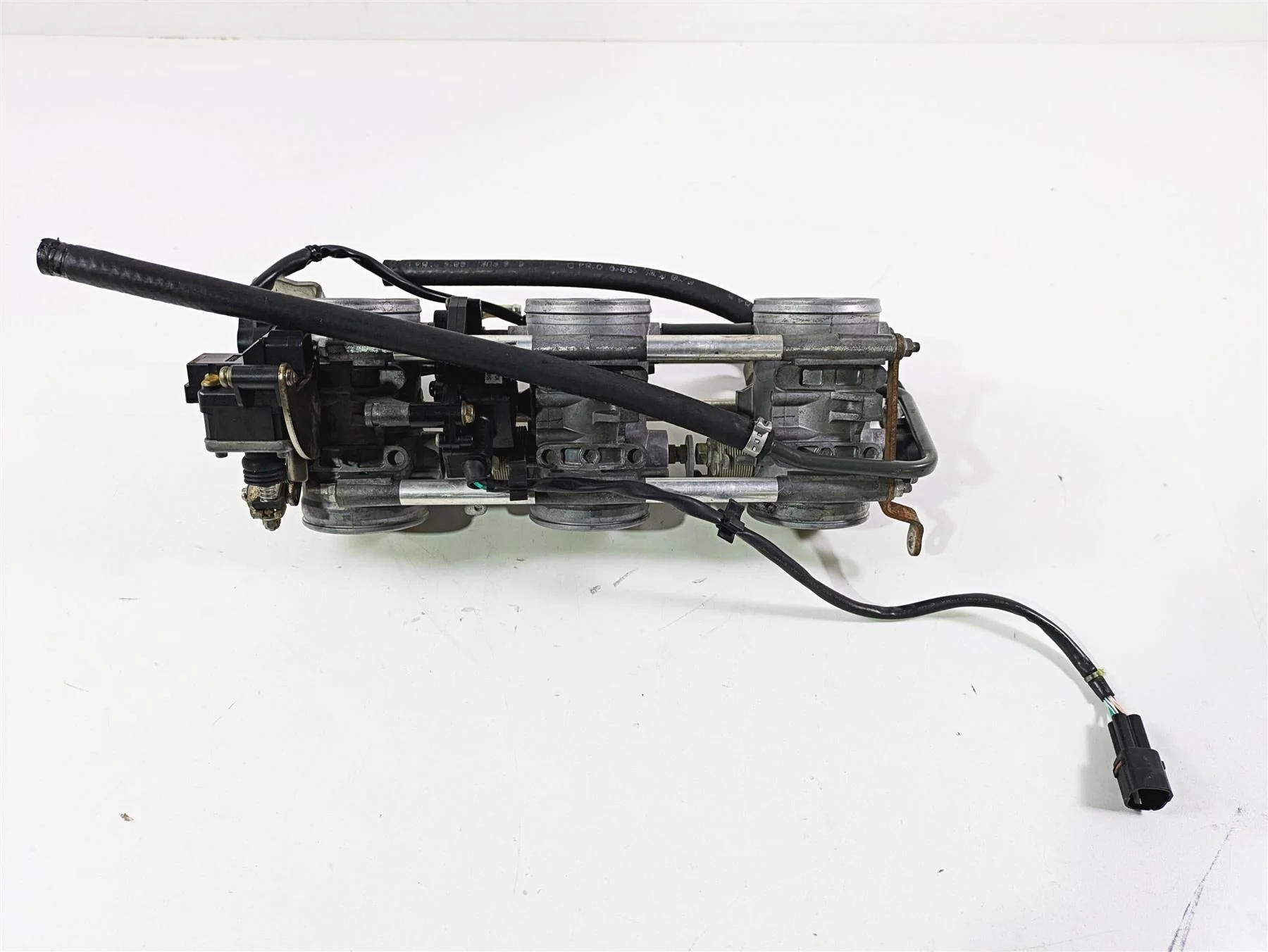 2006 Triumph Rocket 3 Throttle Body Fuel Injection - Keihin Tested T1245100 - Image 3