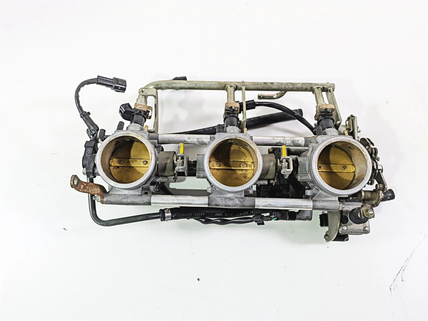 2006 Triumph Rocket 3 Throttle Body Fuel Injection - Keihin Tested T1245100 - Image 6