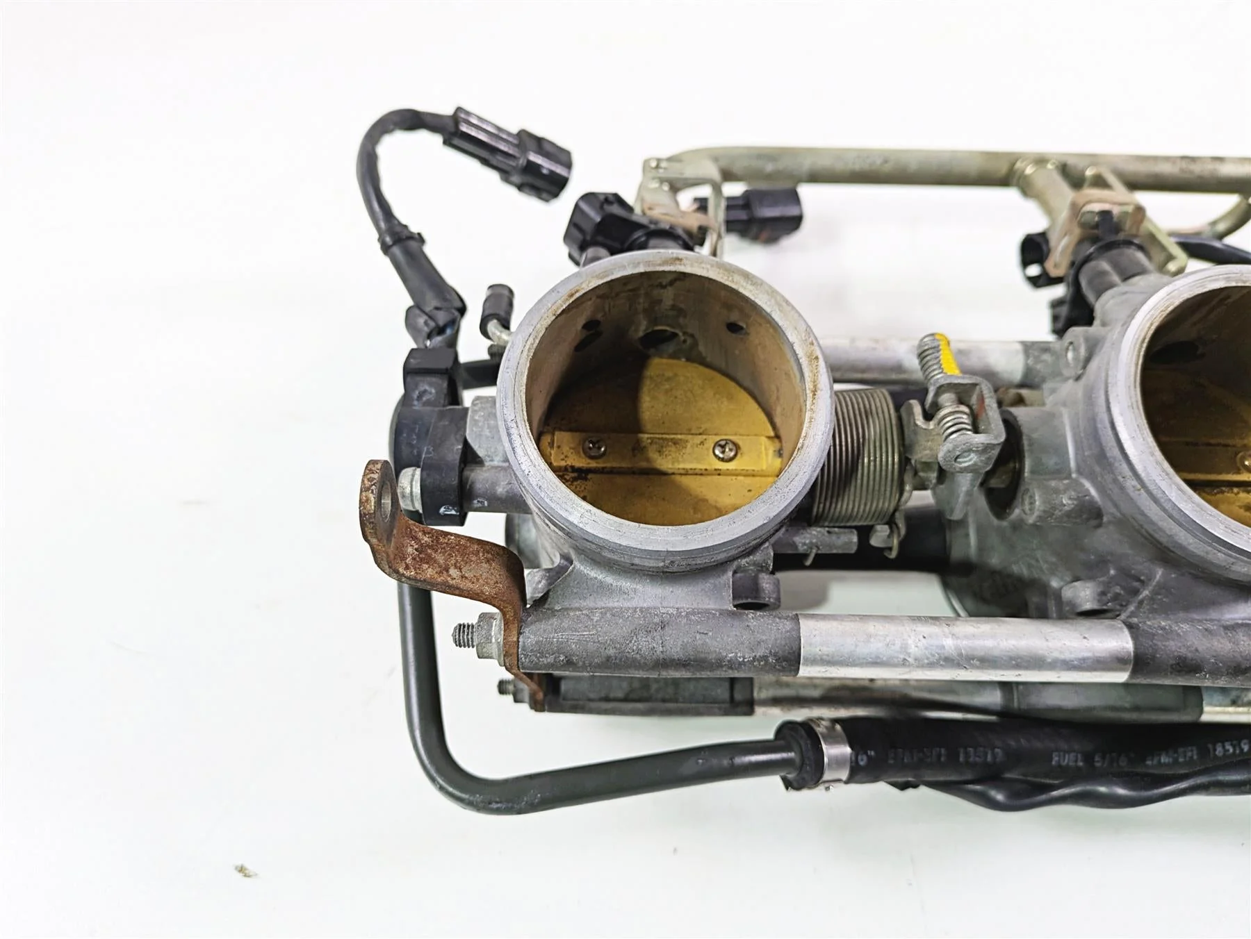 2006 Triumph Rocket 3 Throttle Body Fuel Injection - Keihin Tested T1245100 - Image 9