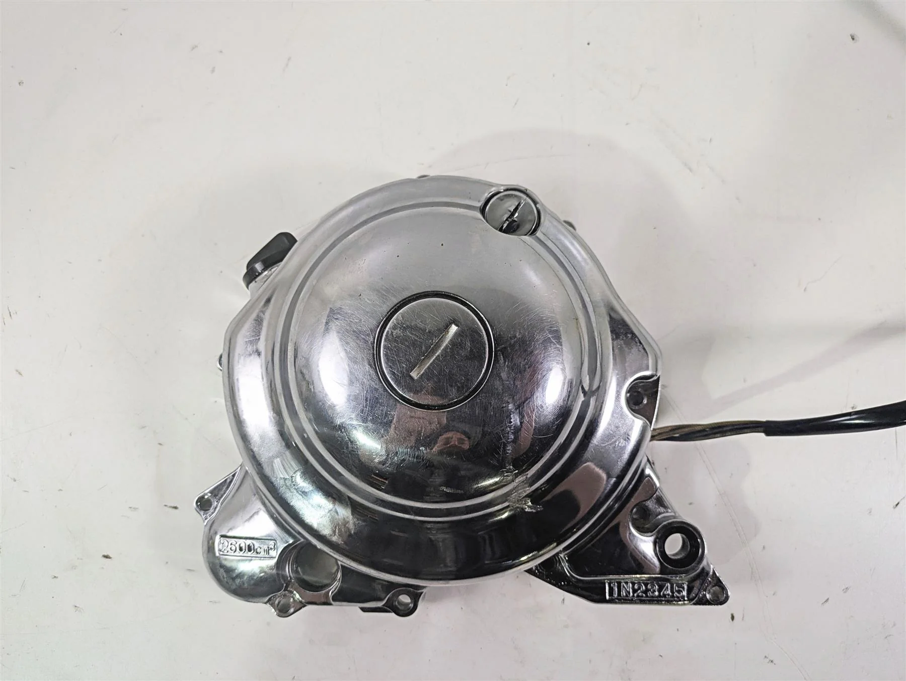 2006 Yamaha XVS650 V-Star Classic Chrome Engine Cover & Stator 4TR-15411-00-00 - Image 10