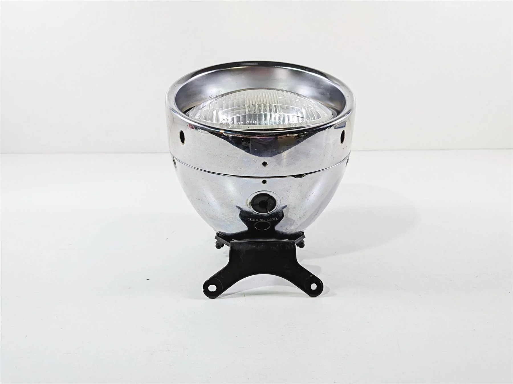 2006 Yamaha XVZ1300 Royal Star Chrome Headlight Head Light Lamp 4WM-84330-00-00 - Image 2