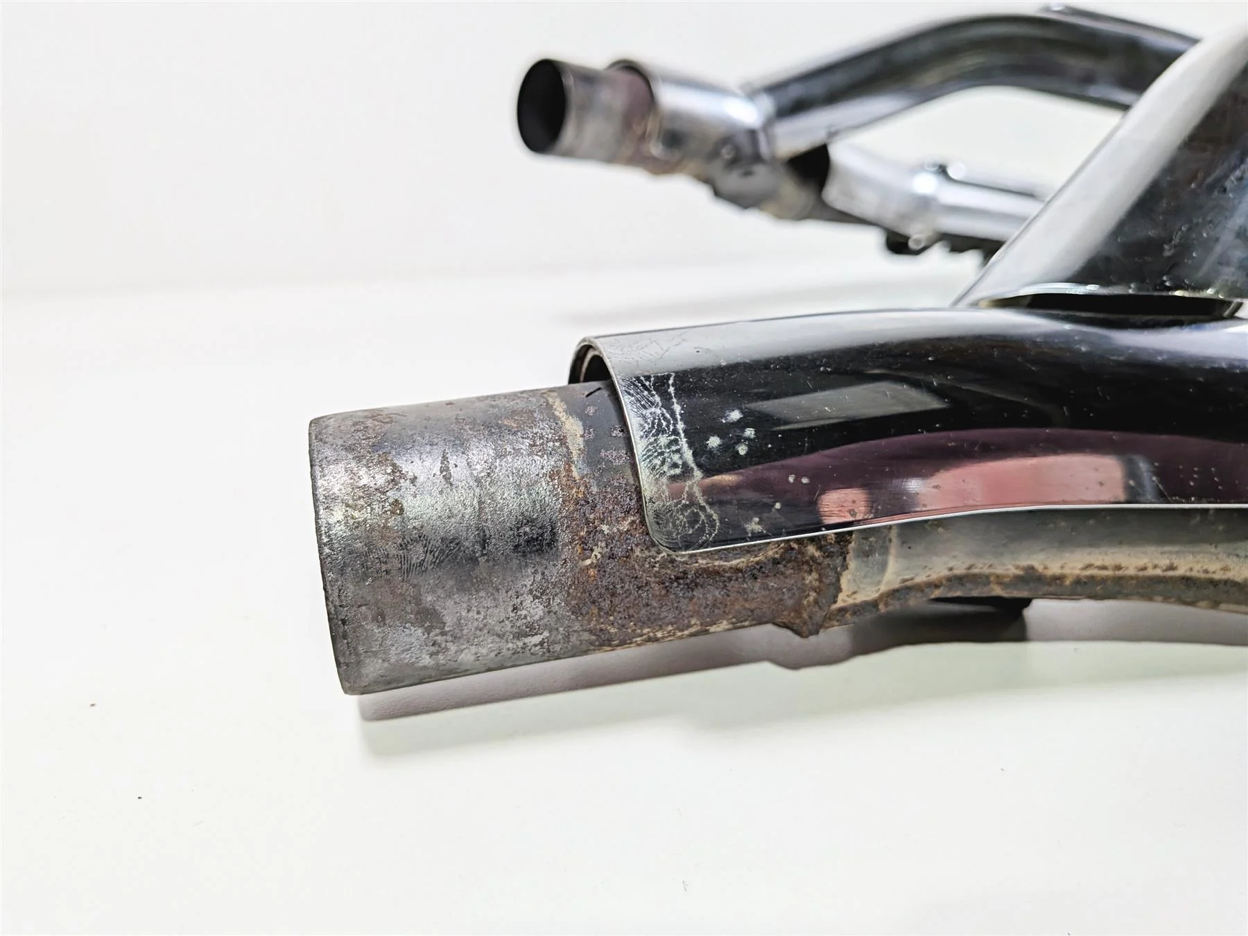 2006 Yamaha XVZ1300 Royal Star Exhaust Pipe Header Set 4NK-14620-01 4XY-14730-10 - Image 11