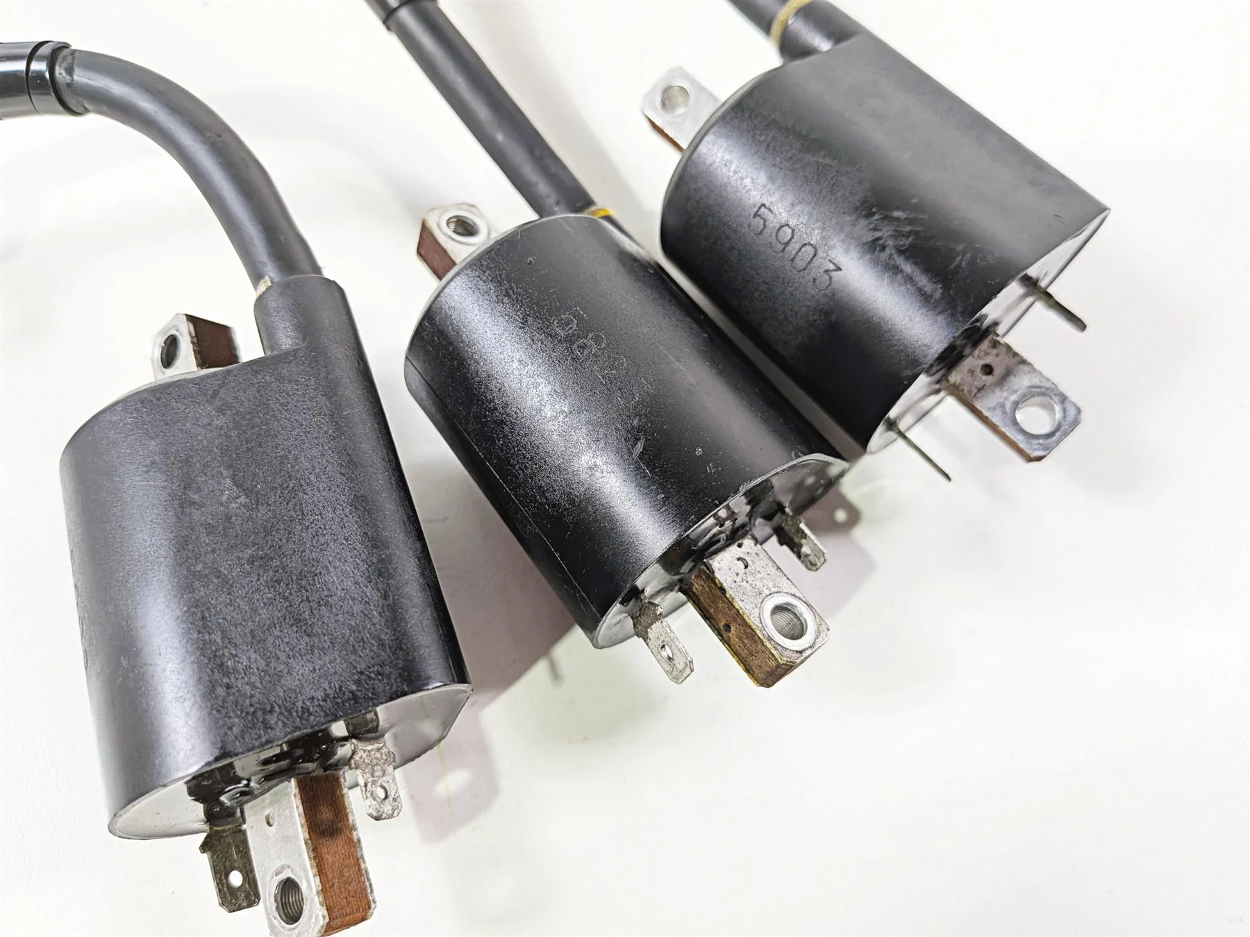 2006 Yamaha XVZ1300 Royal Star Ignition Coil Set 4XY-82320-10-00 4XY-82320-00-00 - Image 8