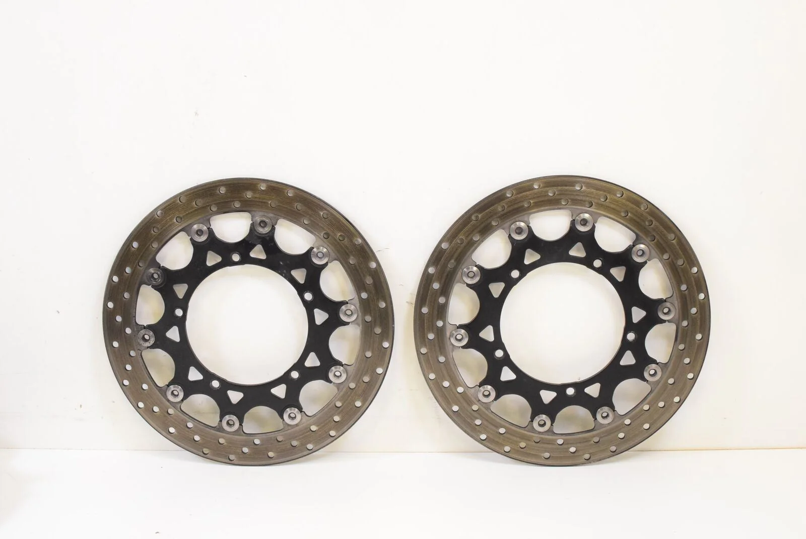 2006 Yamaha YZFR1 YZF R1 Front Brake Disc Rotor SET 5VY-2581T