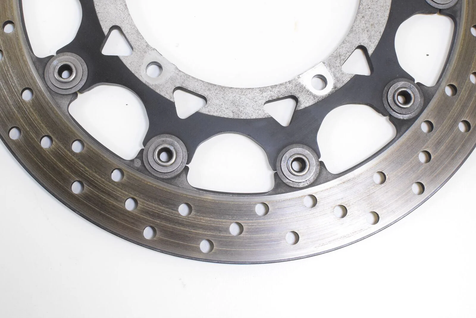 2006 Yamaha YZFR1 YZF R1 Front Brake Disc Rotor SET 5VY-2581T - Image 10